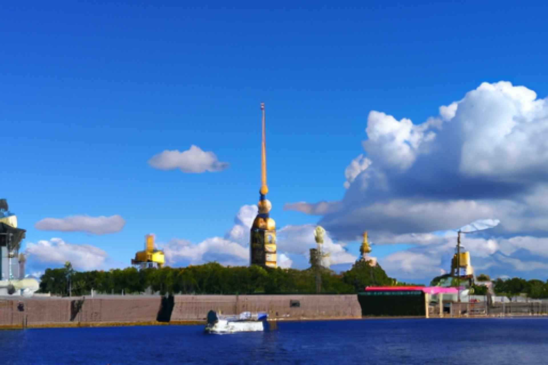 圣彼得堡在俄罗斯地图中的位置